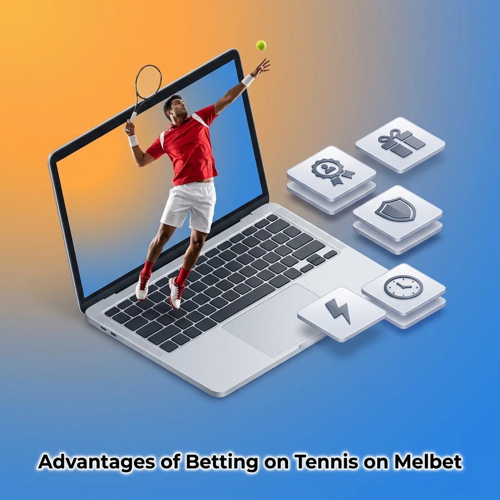 Melbet tennis betting advantages including live odds, in-play markets, cash out, INR payments, and live streaming for Indian players