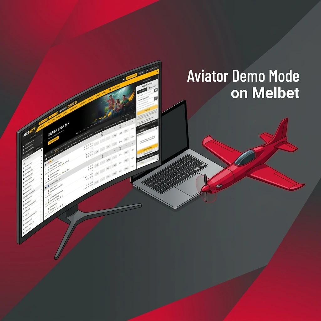 Aviator demo mode on Melbet with virtual credits, risk-free practice, auto bet, dual bets, and easy switch to real play