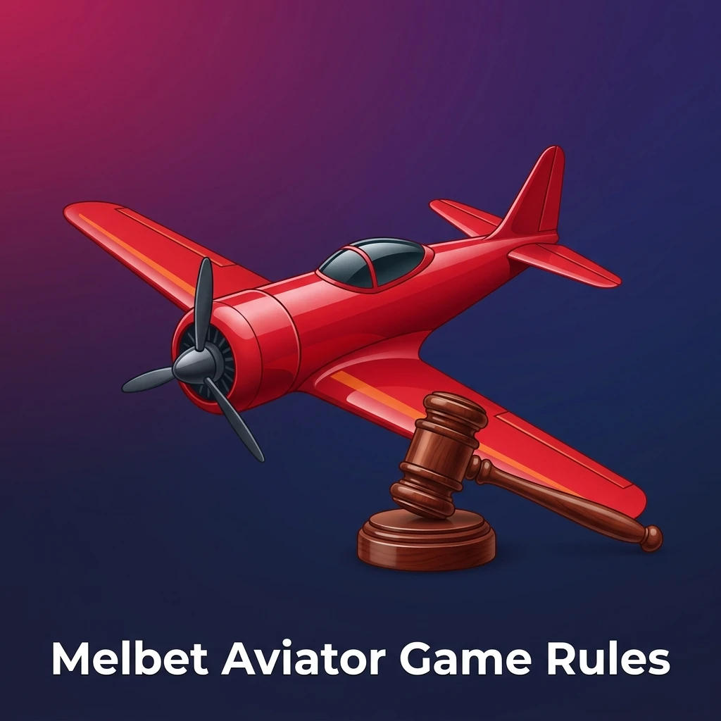 Melbet Aviator crash game rules showing plane takeoff, rising multiplier, and cash out mechanics for players
